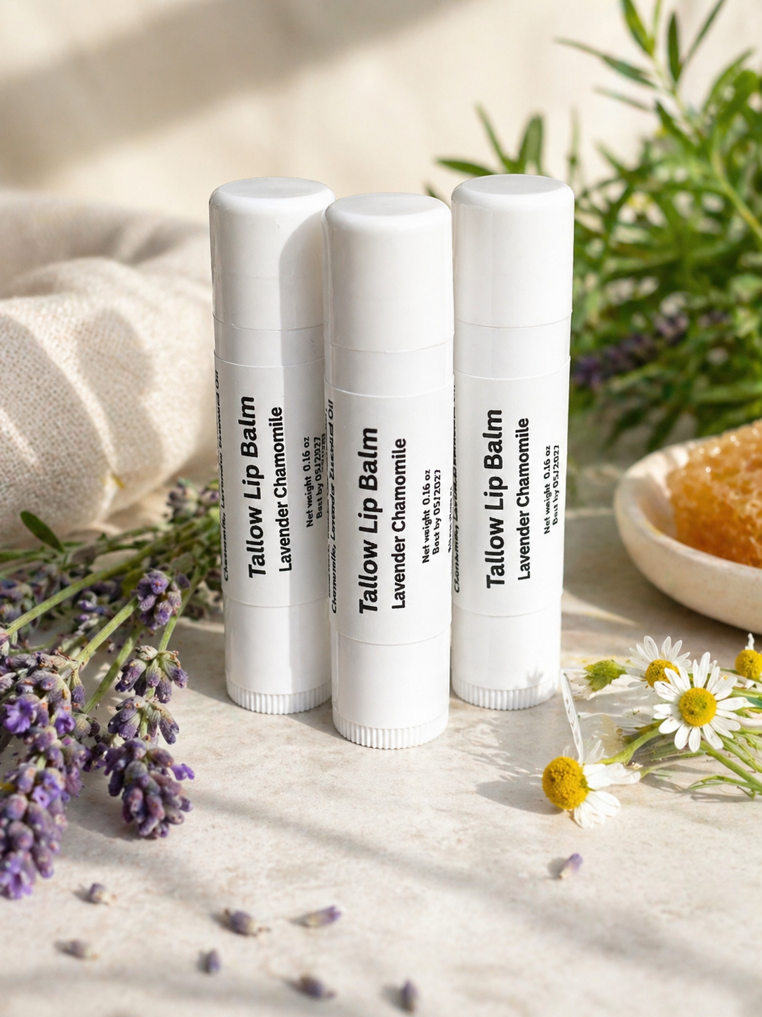 Lavender Chamomile lip balm