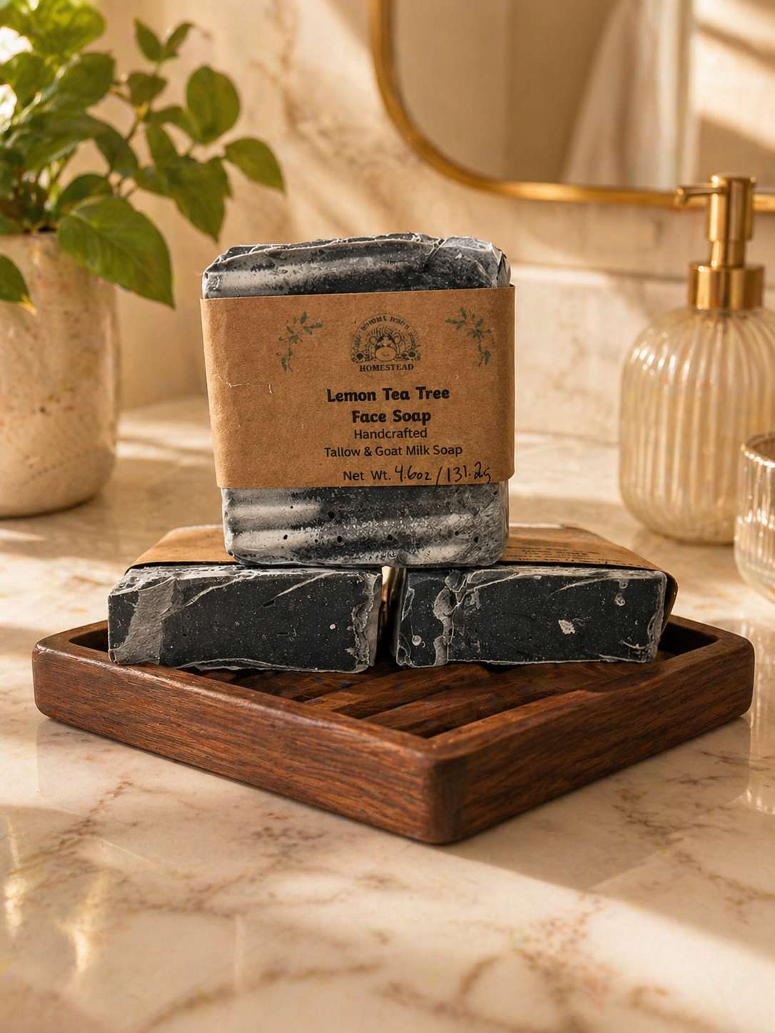 Lemon Tea Tree Face Soap