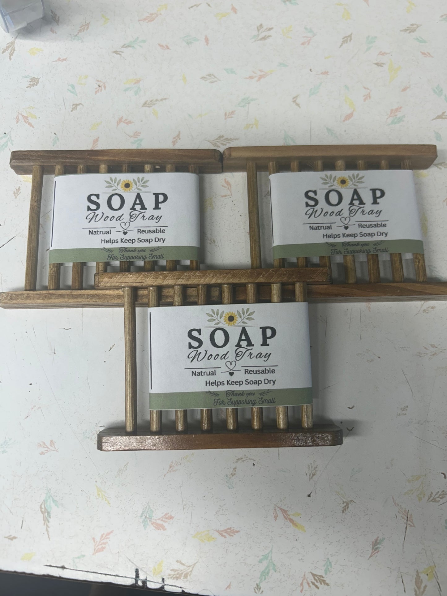 Soap Wood Tray