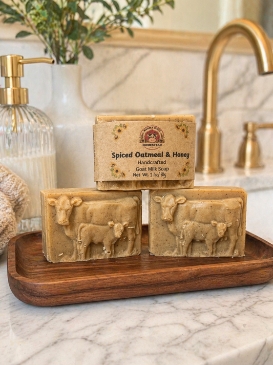 Spiced Oatmeal & Honey Soap